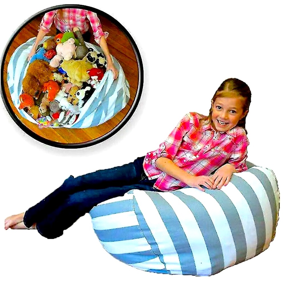 Storage Bean Bag - New - for stuffed animals, etc.